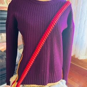 NWT Derek Lam Io Crosby Purple Women's Sweater